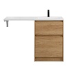 Тумба с раковиной под стиральную машину BelBagno Kraft-Lvd, 120 см, KRAFT-LVD-580/1200-2C-PIA-RNN