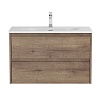 Тумба с раковиной BelBagno Kraft 39, 80 см, KRAFT 39-800/390-2C-SO-RT