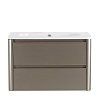 Тумба с раковиной Cezares Relax, 80 см, RELAX-800-2C-SO-SAT-P