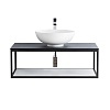 Консоль под раковину Cezares Cadro, 90 см, CADRO-90/46/30-1C-SO-MET-ST