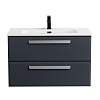 Тумба с раковиной Cezares Eco-Cer-N, 80 см, ECO-CER-N-800-2C-SO-GR-P