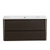 Тумба с раковиной Cezares Relax, 100 см, RELAX-1000-2C-SO-GM