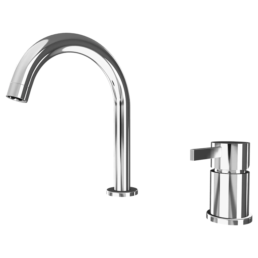 Смеситель для раковины Remer Rubinetterie Metrica MC57, хром
