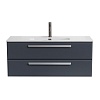 Тумба с раковиной Cezares Eco-Cer-N, 120 см, ECO-CER-N-1200-2C-SO-GR-P