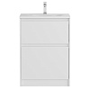 Тумба с раковиной BelBagno Kraft 39, 70 см, KRAFT39-700/390-2C-PIA-BO