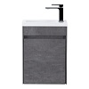 Тумба с раковиной BelBagno Pietra Mini, 40 см, PIETRA MINI-400-1A-SO-SCM-L