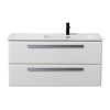 Тумба с раковиной Cezares Eco-Cer-N, 100 см, ECO-CER-N-1000-2C-SO-BL-R