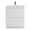 Тумба с раковиной BelBagno Marino, 60 см, MARINO-600-2C-PIA-BL-P