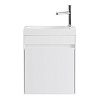 Тумба с раковиной BelBagno Pietra Mini, 45 см, PIETRA MINI-460-1A-SO-BL-L