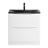 Тумба с раковиной BelBagno Acqua, 80 см, ACQUA-800-2C-PIA-BL