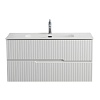 Тумба с раковиной Cezares Duet-N, 100 см, DUET-N-1000-2C-SO-BO